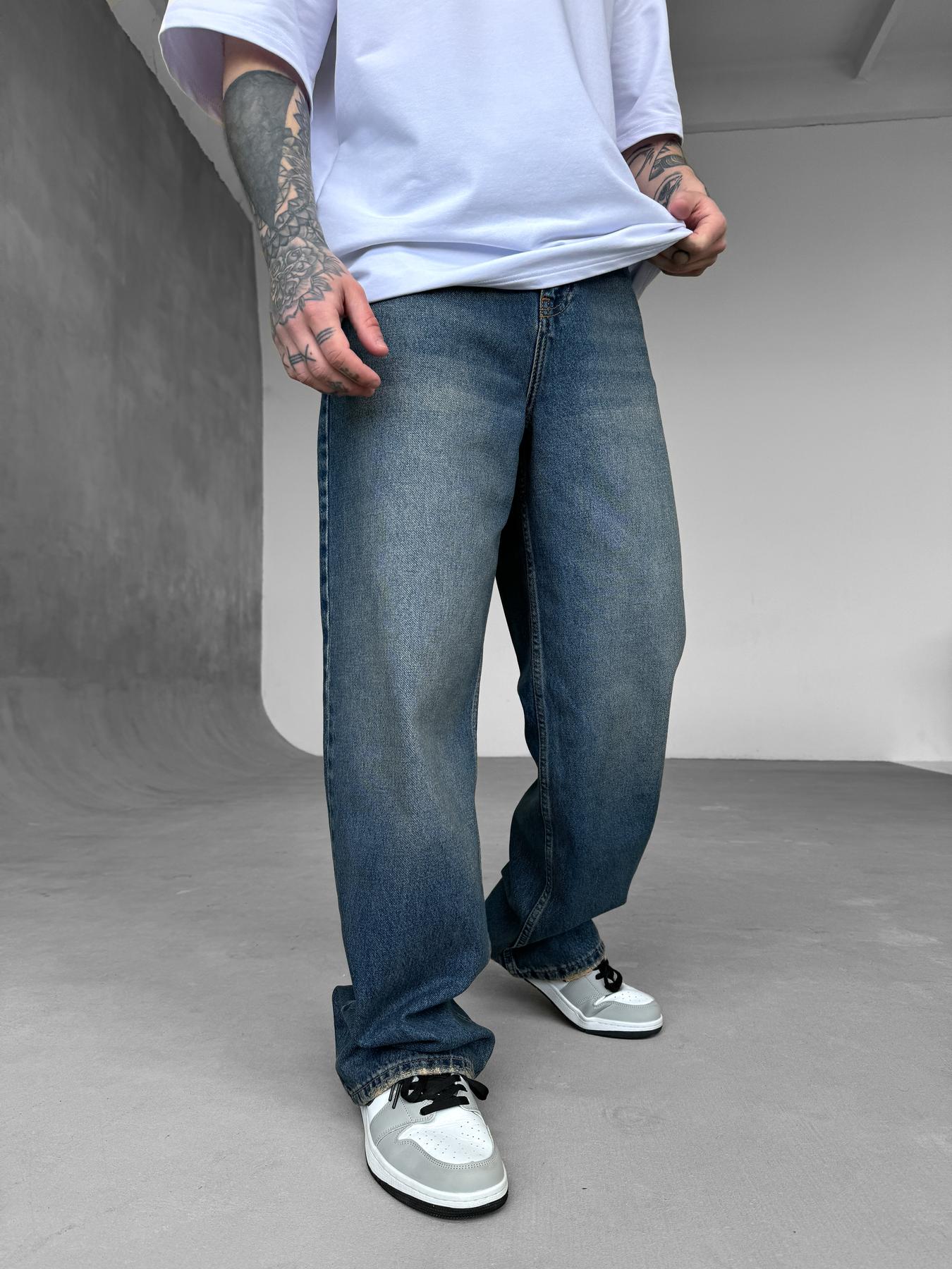 Джинси BAGGY в синьому кольорі (Арт.: DF2254/23)