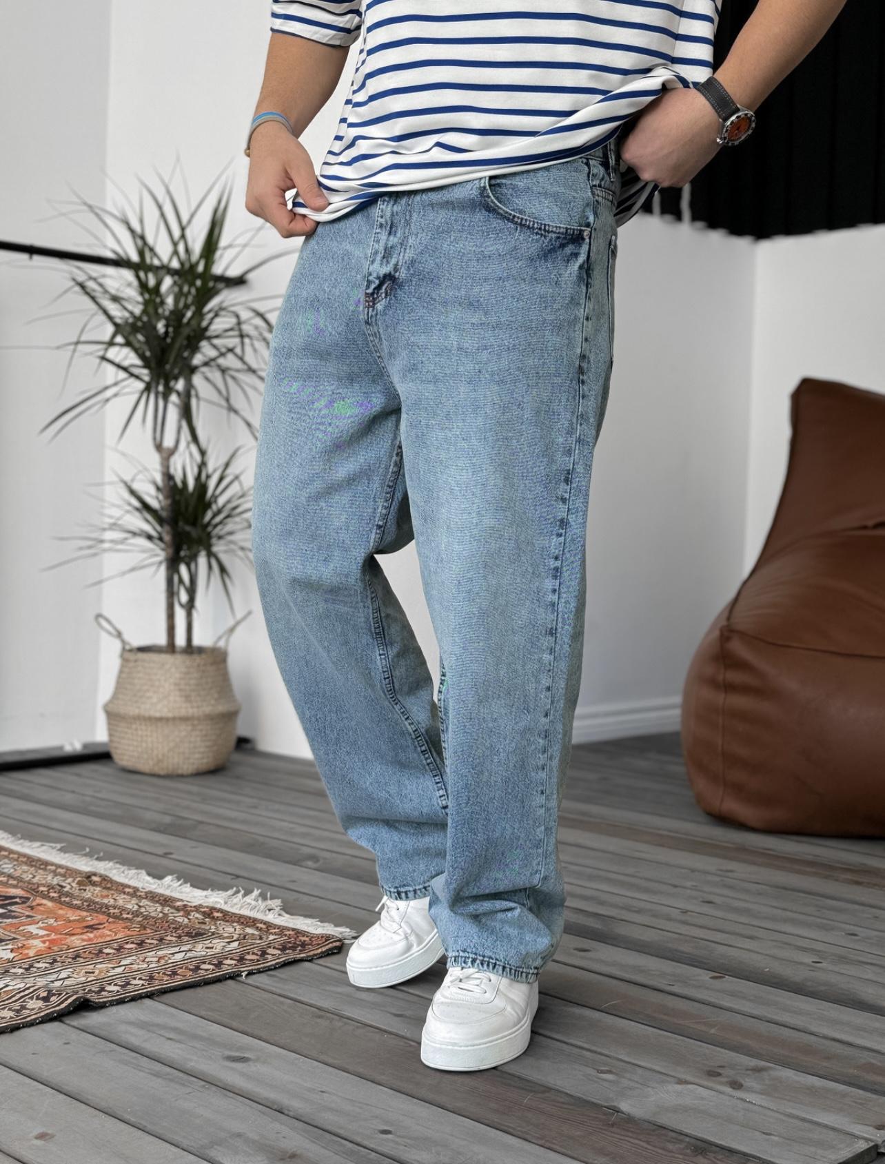 Джинси Baggy у блакитному кольорі (Арт.: KE344/245)