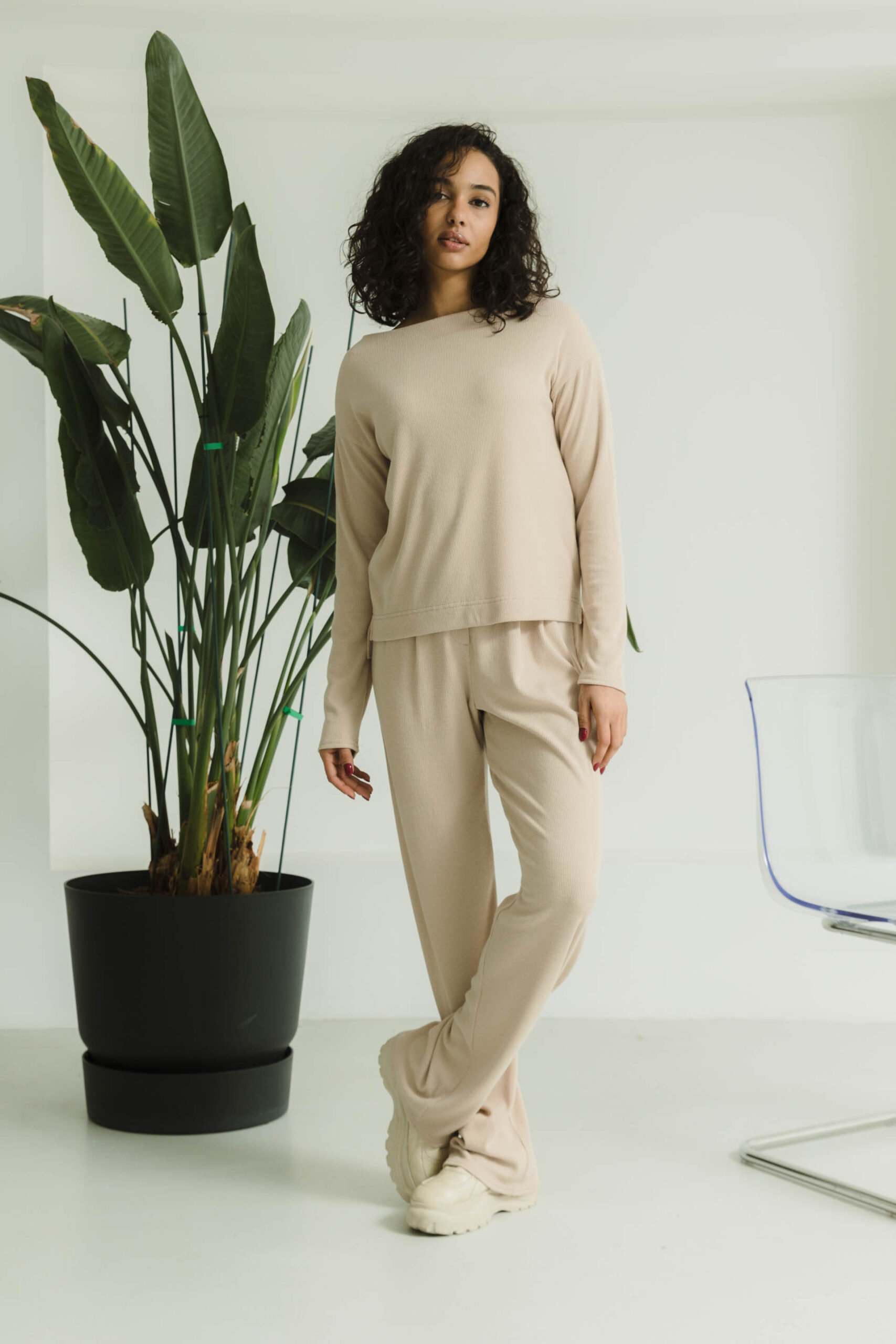 Жіночий трикотажний костюм Clotilda у 3 кольорах (Арт.: 24364)